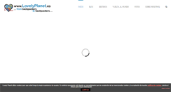 Desktop Screenshot of lovelyplanet.es