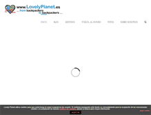 Tablet Screenshot of lovelyplanet.es